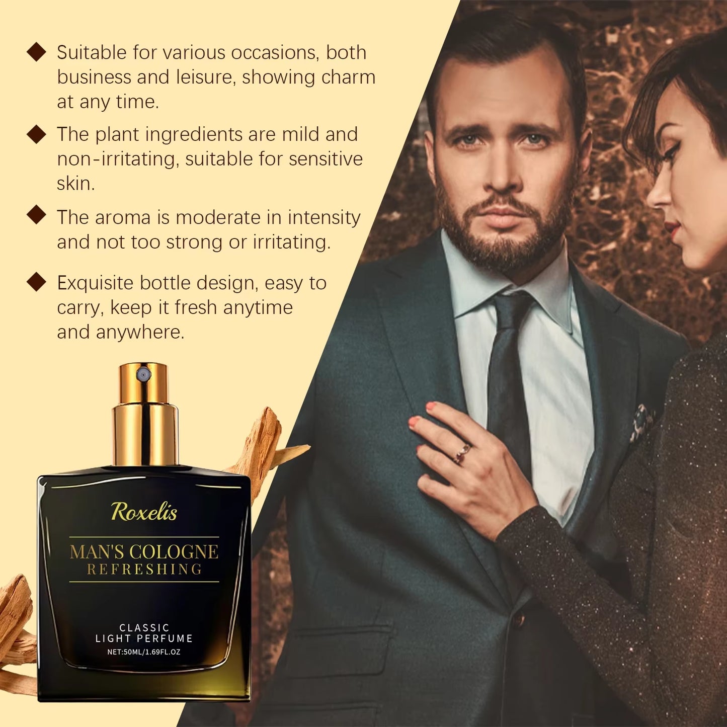 Men Perfume Dating Flirting Long Lasting Pheromone Fragrance Attract Women Unisex Sexually Stimulating Deodorant Cologne Perfume