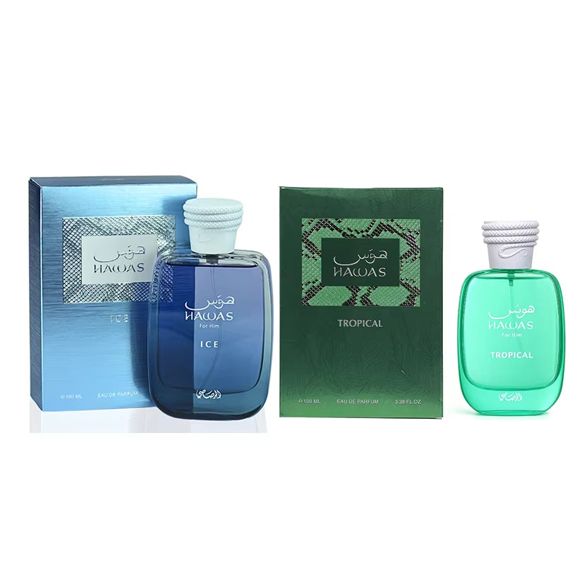 RASASI Hawas Tropical Eau De Parfum Spray for Men 3.4 Ounce