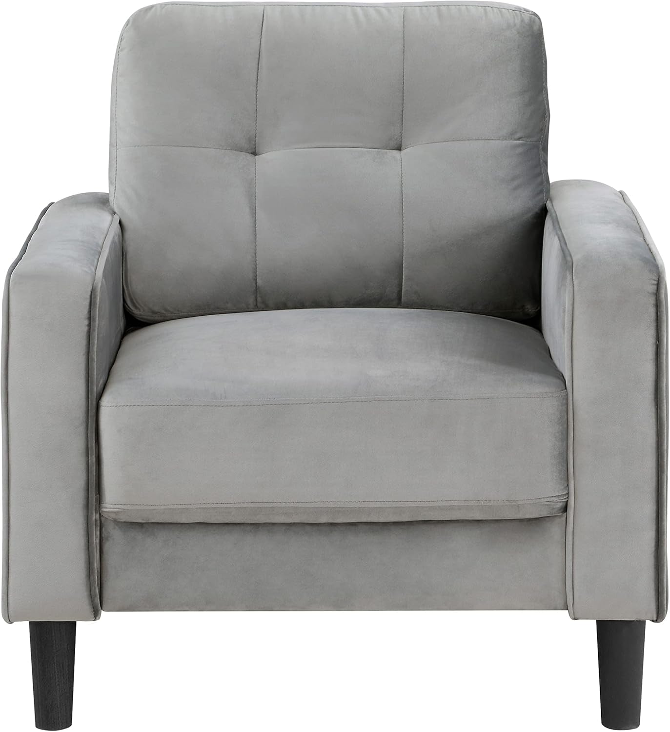 Brussels Living Room Chair, Gray