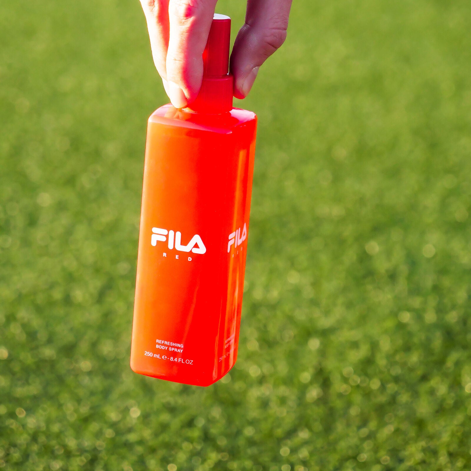 Fila Red - Cologne and Body Spray for Men - 2 Pc Mens Cologne Gift Set