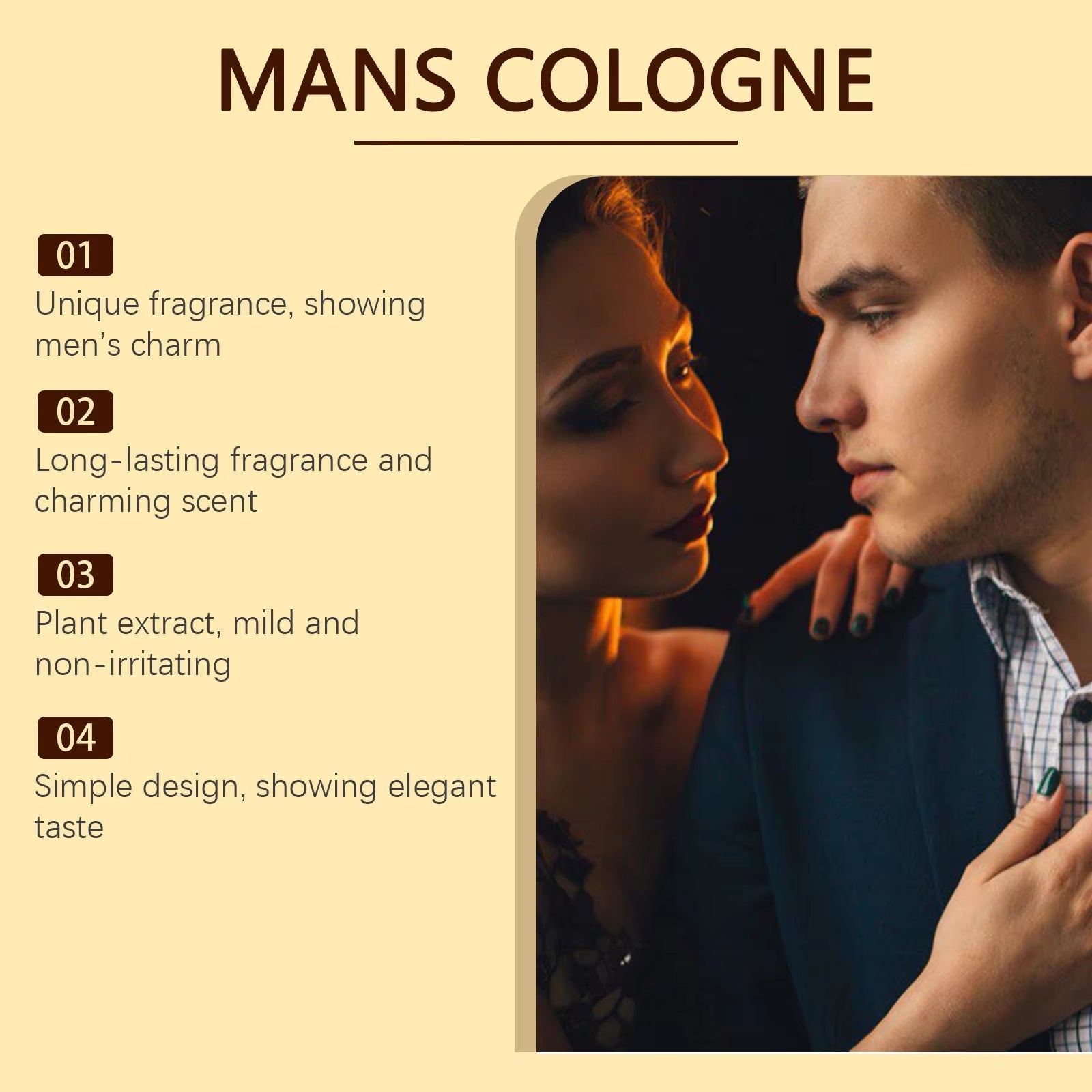 Men Perfume Dating Flirting Long Lasting Pheromone Fragrance Attract Women Unisex Sexually Stimulating Deodorant Cologne Perfume