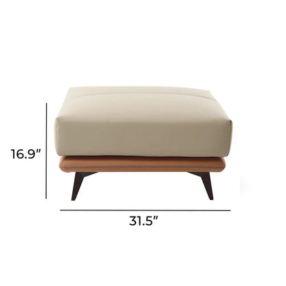All-Leather Sectional