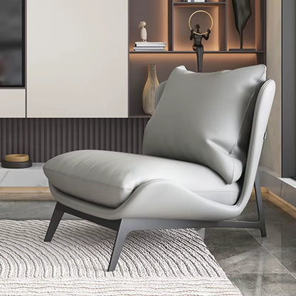Nordic Single Sofa Chair Sofa Modern Minimalist Design Art Balcony Leisure Light Luxury Latex Internet Celebrity Style Lazy Sofa