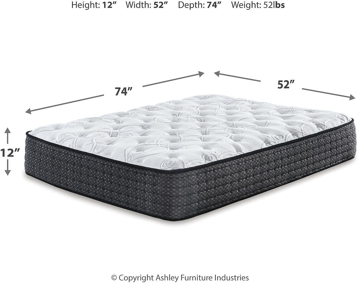 Full Size Limited Edition 11 Inch Plush Hybrid Mattress with Lumbar Support Gel Memory Foam, Full Size