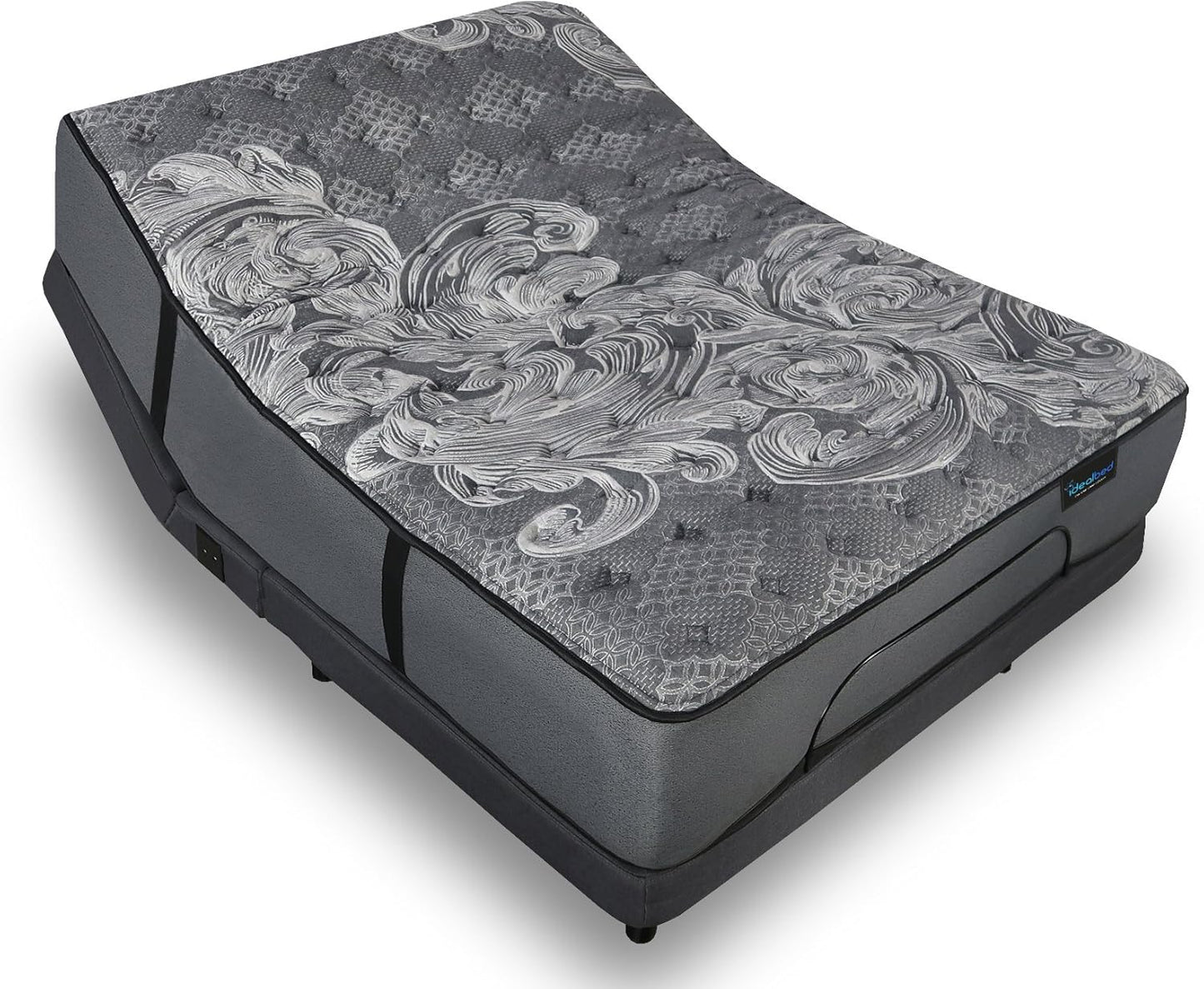 Iq5 Luxury Hybrid Mattress, Medium Firm, Smart Adapt Hybrid Foam & Coil System for Temperature Regulation, Pressure Relief, and Support, Made in USA