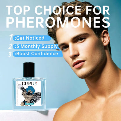 50ML Cupid Hypnosis Pheromone Perfume Long Lasting Enhances Intimacy High Quality Hombre Perfume Perfect Date Attract Women