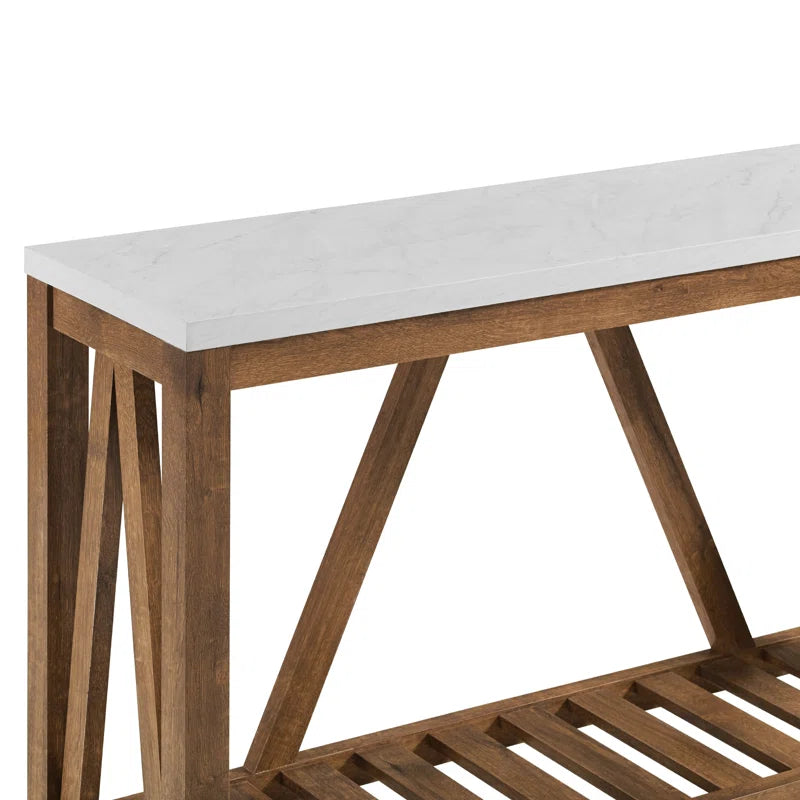 Rakira Modern Farmhouse Console Table