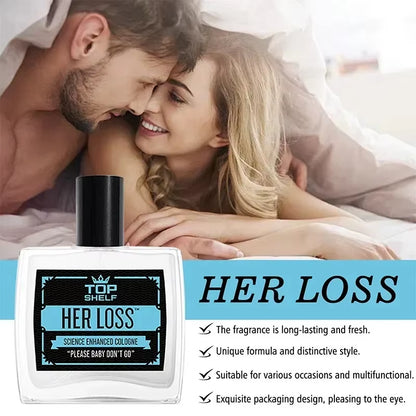 Her Loss Cologne for Men (Pheromone Enhanced) - 100Ml EDP Spray | Long Lasting | Natural Herbal Scent - Perfume Her Loss Para