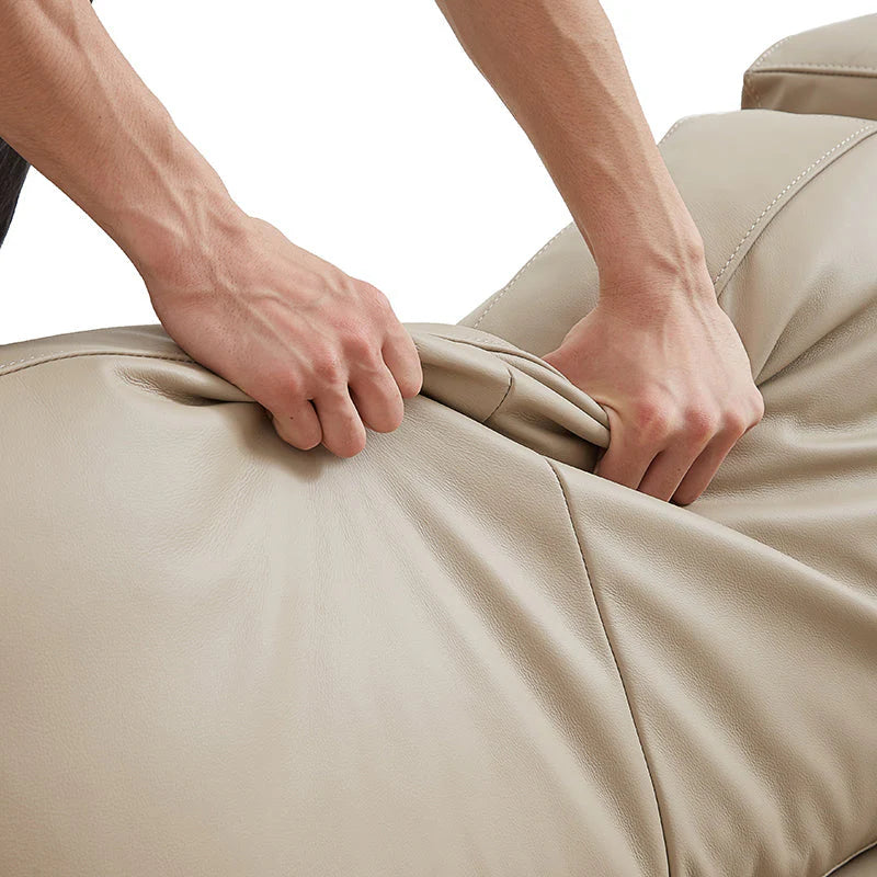 All-Leather Sectional
