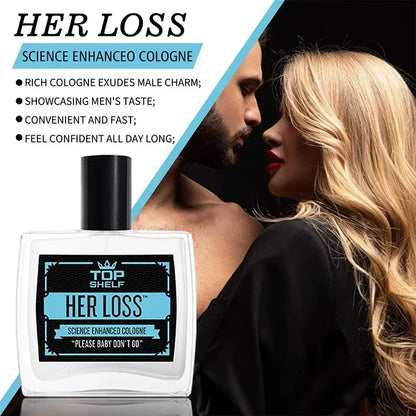 Her Loss Cologne for Men (Pheromone Enhanced) - 100Ml EDP Spray | Long Lasting | Natural Herbal Scent - Perfume Her Loss Para