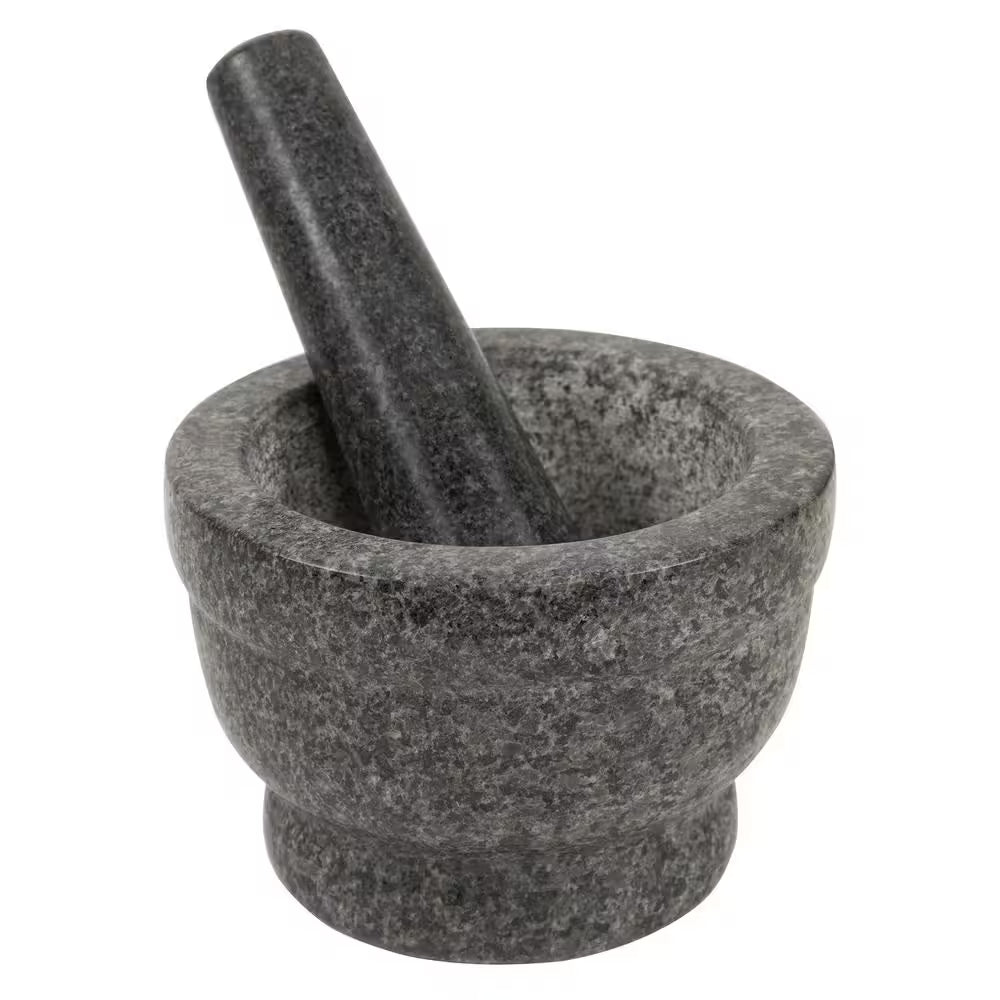 Granite Stone Mortar and Pestle Set