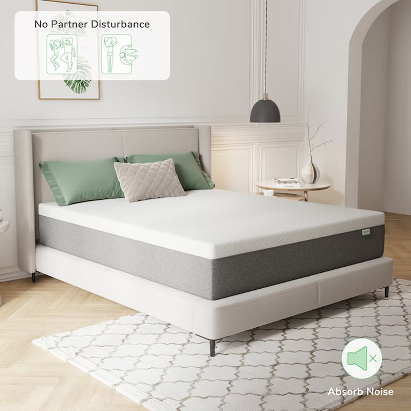 12-In Twin Extra Long Memory Foam Mattress in a Box