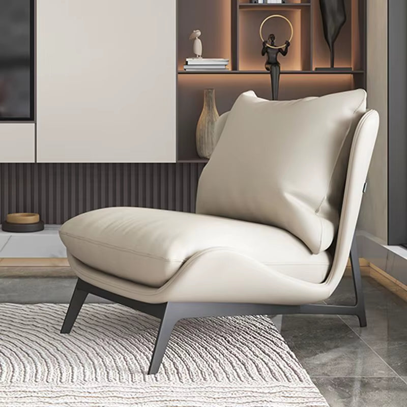 Nordic Single Sofa Chair Sofa Modern Minimalist Design Art Balcony Leisure Light Luxury Latex Internet Celebrity Style Lazy Sofa