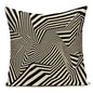 Black White Decorative Throw Pillows Case Geometric Sofa Cushion Cover Polyester Pillowcase Cover for Sofa Home Bedroom