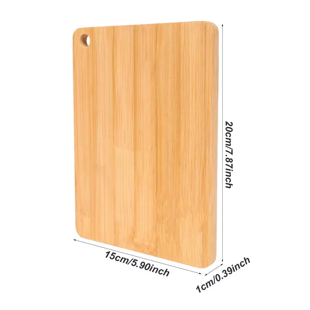 Kitchen Cutting Board Double-Sided Available Rectangular Thickened Solid Wood Cutting Board Fruit Veggies Meat Cutting Boards