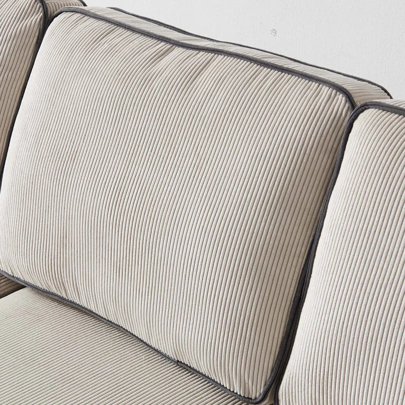 81'' Upholstered Sofa with Loveseat Storage