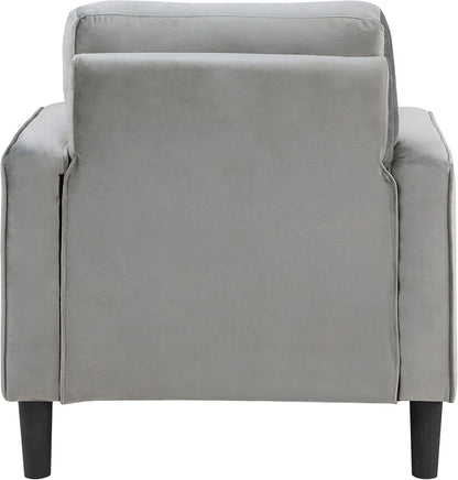 Brussels Living Room Chair, Gray