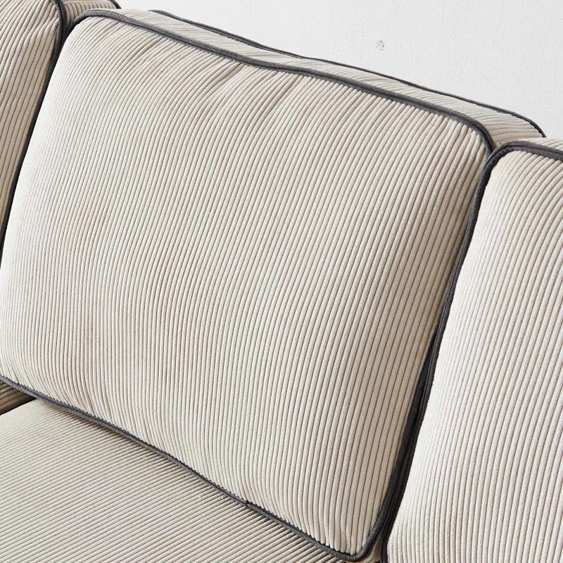 81'' Upholstered Sofa with Loveseat Storage