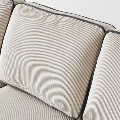 81'' Upholstered Sofa with Loveseat Storage