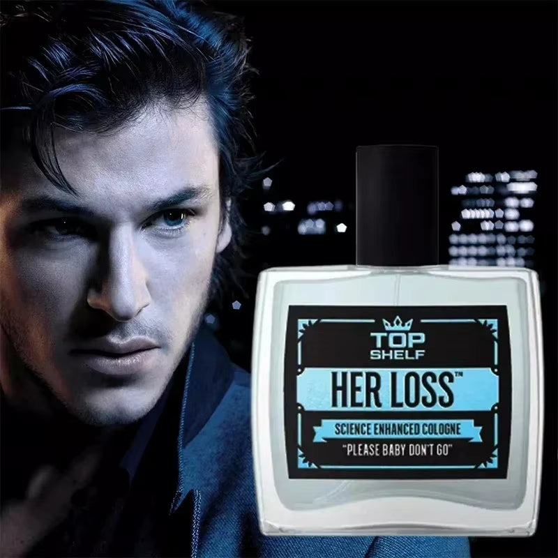 Her Loss Cologne for Men (Pheromone Enhanced) - 100Ml EDP Spray | Long Lasting | Natural Herbal Scent - Perfume Her Loss Para