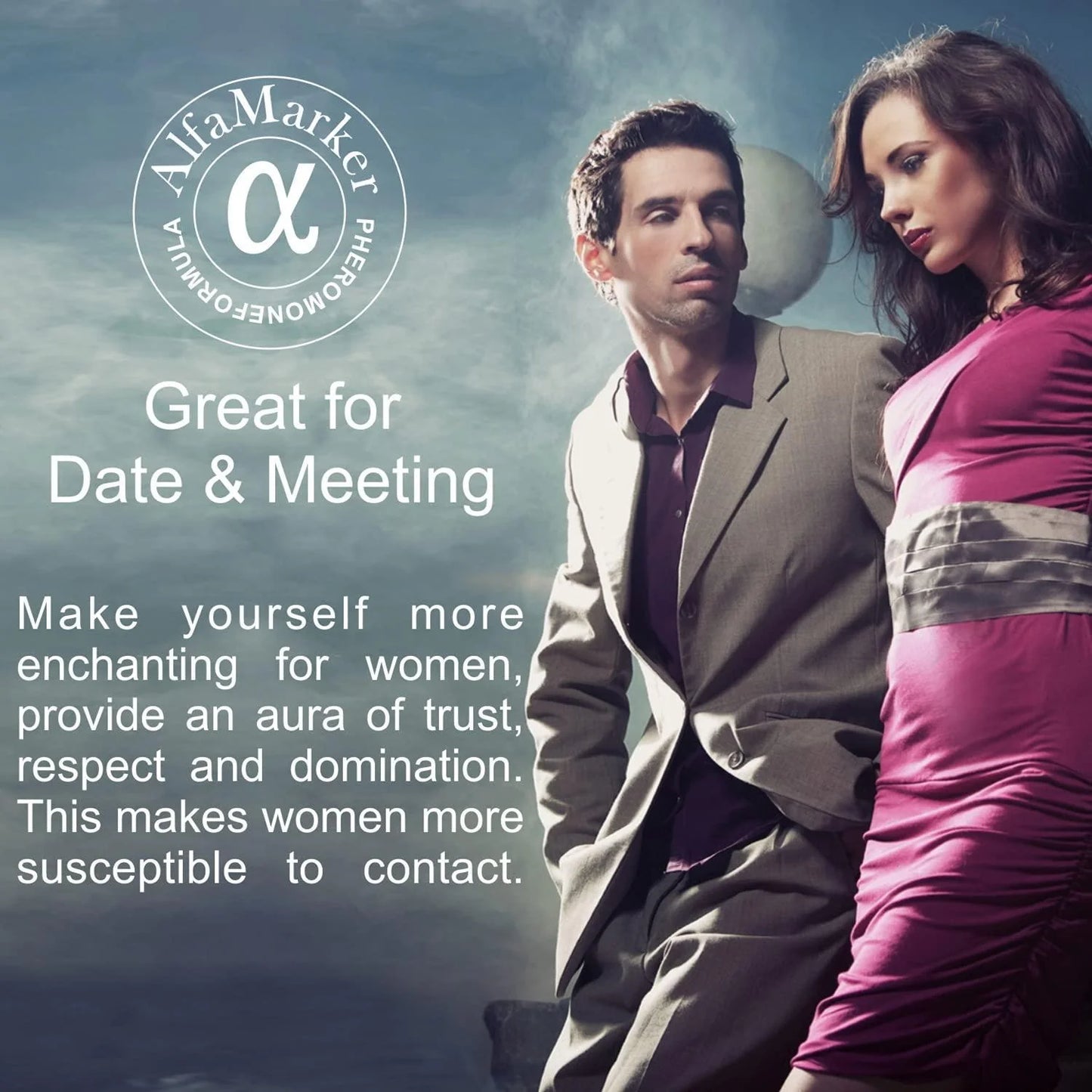 Pheromone Perfume for Men Male Pheromone Spray Attracting Cologne Intense 20Ml