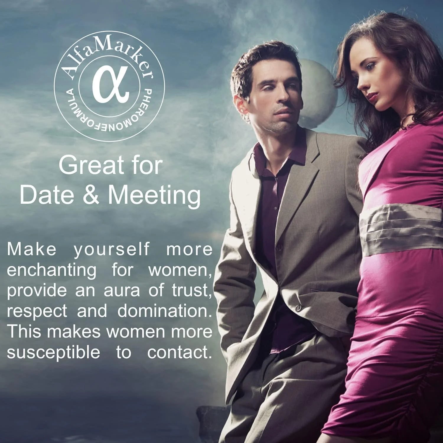 Pheromone Perfume for Men Male Pheromone Spray Attracting Cologne Intense 20Ml