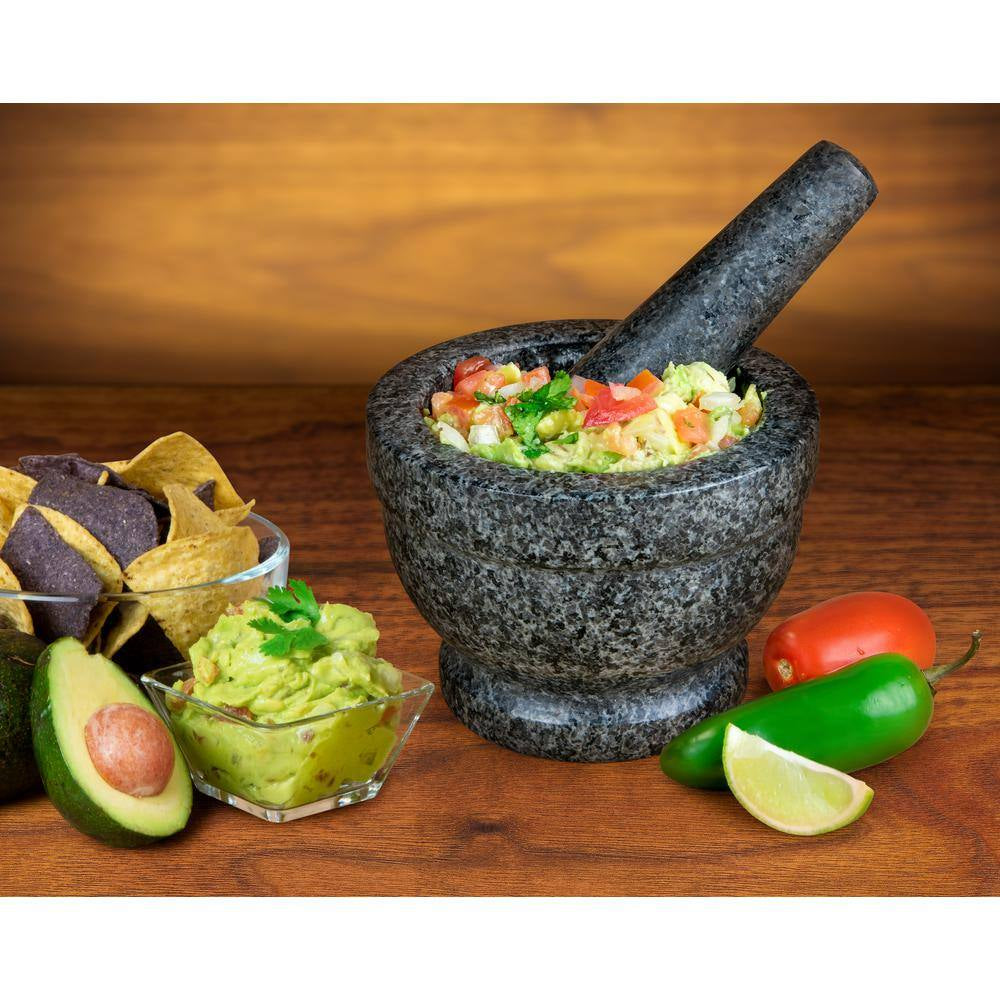 Granite Stone Mortar and Pestle Set