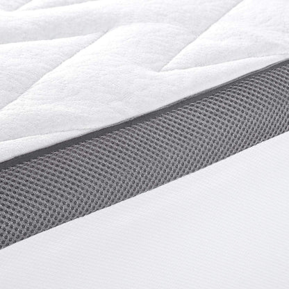 1.5 Inch Luxury Torsotec Memory Foam Mattress Topper with Removable Cover, Pressure-Relieving Design, Queen