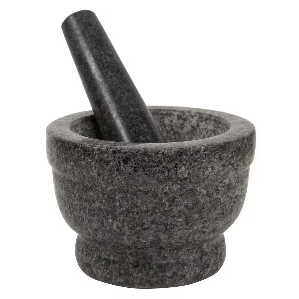 Granite Stone Mortar and Pestle Set