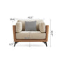 All-Leather Sectional