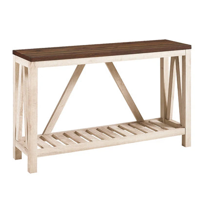 Rakira Modern Farmhouse Console Table