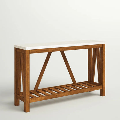 Rakira Modern Farmhouse Console Table