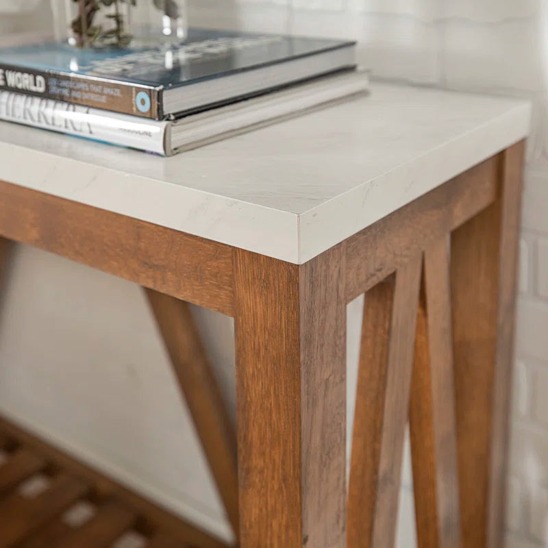 Rakira Modern Farmhouse Console Table