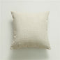 Linen Pilllow Cover with Tassels Soft Cushion Cover for Living Room Pillowcase 45*45 Decorative Pillows Nordic Home Decor